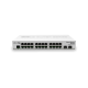MikroTik 24xGbit port asztali switch, 2xSFP+ foglalat, dual-boot OS