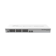 MikroTik 24xGbit port rackbe szerelhető switch, 2xSFP+ foglalat, dual-boot OS