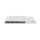 MikroTik CRS326-4C+20G+2Q+R rackbe szerelhető switch, 20x2.5Gbit RJ45, 4xSFP+, 2xQSFP+ 40 Gbit foglalat