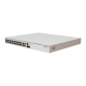 MikroTik CRS520-4XS-16XQ-RM rackbe szerelhető switch, 16x100Gbit QSFP28, 4x25Gbit SFP28 port, redundáns táp
