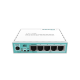 MikroTik hEX 5x gigabit porttal, USB