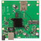 MikroTik RBM11G alaplap, 1x Gbit LAN, 1x miniPCI-e, Level4
