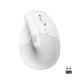 Mouse Logitech Lift Vertical Ergonomic - Off White