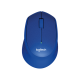 Mouse Logitech M330 Silent Plus - Kék