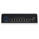 Ubiquiti UniFi Industrial Switch ipari környezetbe, 8x gigabit PoE port, 802.3bt szabvány, 2x gigabit uplink