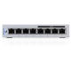 Ubiquiti UniFi Switch, 8x gigabit RJ45 port, 4x PoE Out, 60W - dobozos, tápegységgel