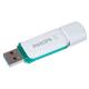 USB Philips Pendrive USB 3.0 256GB Snow Edition - fehér/zöld